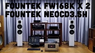 Clip test Whitek speaker from Maybelle Audio using Fountek FW168K super trepble Fountek NeoCD35H [upl. by Alhahs]