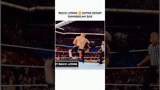 Brock Lesnar vs Roman Reigns  WWE Summerslam WWEUniversalChampionship RomanReigns BrockLesnar [upl. by Aires]