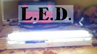 I CAN SEE GARAGE LIGHTING HOW TO REPLACE FLORESCENT BULBS WITH LED [upl. by Tippets]