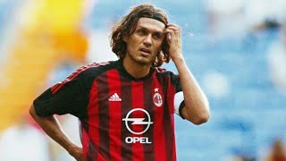 Paolo Maldini Best Defensive Skills amp Goals [upl. by Amsirac]