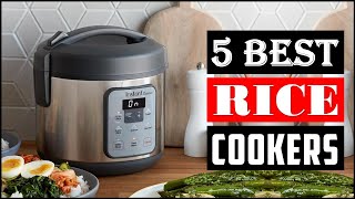 TOP 5 Best Rice Cooker 2024 Budget amp Reviewed [upl. by Olinad577]