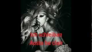 Lady Gaga ScheiBe Instrumental  Lyrics [upl. by Gunning4]