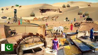 Unseen Beautiful Village Life in Pakistan  Traditional Desert Village Life  Old Culture of Punjab [upl. by Dressler]