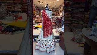 RedWhite lehenga ypada ghatchola chunni gota patto work wlolesale lehenga jaipur saree bride [upl. by Lammaj]