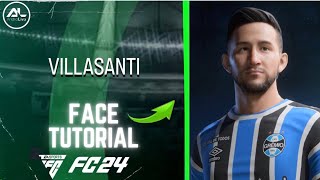 EAFC 24  VILLASANTI Face  Stats Tutorial [upl. by Shanda]