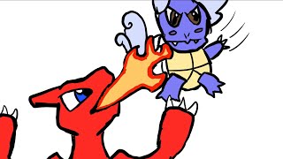 WARTORTLE VS CHARMELEON [upl. by Racklin]