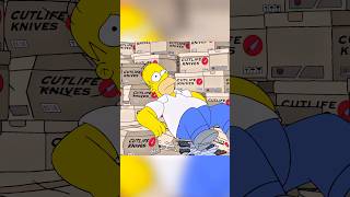 Homers Big IQ Discovery 😂🤣 simpsons shorts [upl. by Katzen]