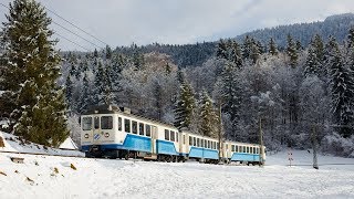 Bayerische Zugspitzbahn TW 309  Winter 2017 [upl. by Leeann467]