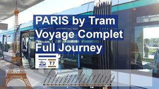 Paris Metro Tram Voyage Complet Full Journey [upl. by Ingeborg445]