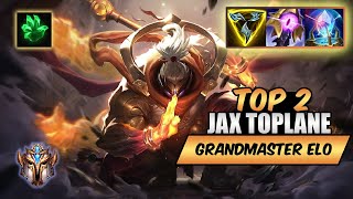 Wild Rift Jax TOP 2 toplane  S14 rank game  build [upl. by Cirilla]