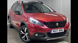 2017 17 Peugeot 2008 16 BlueHDi GT Line Euro 6 ss 5dr [upl. by Esaertal]