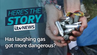 Has laughing gas got more dangerous  ITV News [upl. by Eiuqcaj]