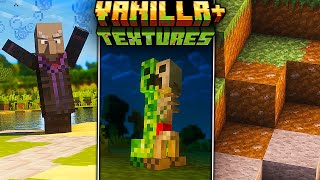 Top 100 Minecraft Vanilla Texture Packs For 1204  2024 [upl. by Zobe]