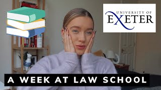 A PRODUCTIVE WEEK AT LAW SCHOOL   Exeter University [upl. by Varion]