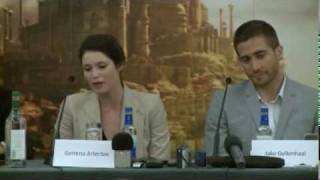 Press Conference Prince Of Persia with Jake Gyllenhaal and Gemma Arterton TFC [upl. by Ron]