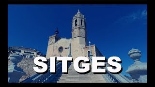 SITGES BARCELONA Un paseo por el pueblo  ¡Qué Gran Viaje  un Vlog de Lee de Caires [upl. by Erbas]