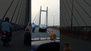 2nd Hooghly bridge view🤗shorts hooghlybridge subcribemychannel [upl. by Am973]