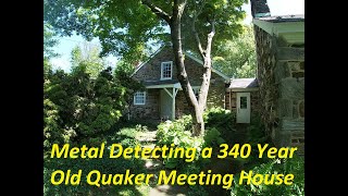 Detecting the grounds of a 1694 Quaker Meeting House [upl. by Aneev]