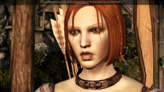 Dragon Age Origins Leliana Romance part 2 About her vision [upl. by Kcirdahc319]