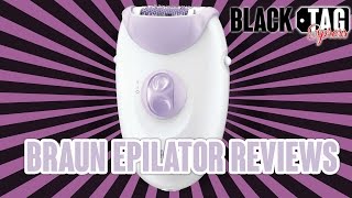 Braun Epilator Reviews  Braun Series 33170 Silk Epil Epilator [upl. by Melton838]