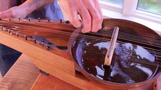 Bowed Water Psaltery — a musical instrument by Bart Hopkin [upl. by Euqirne]