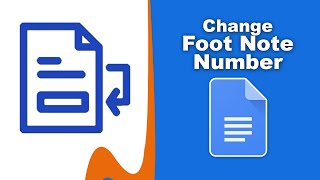 How to change footnote number in google docs [upl. by Idur]