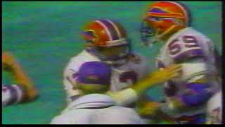 Preston Dennard 8 yd TD September 2 1984 [upl. by Inaja]