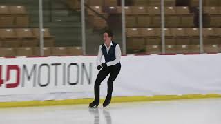 Nicholas Brooks  Junior Men Short Program  2025 Pacific Coast Sectional Singles Final [upl. by Clarisa677]