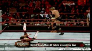 WWE Evan Bourne vs Regal [upl. by Elokkin]