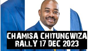 Chamisa RALLY Confirmed  17 Dec 2023  Chibuku stadium Chitungwiza [upl. by Hamnet745]