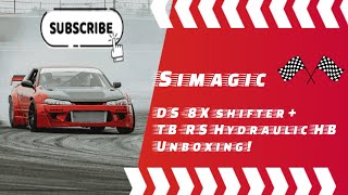 Simagic DS8X Shifter  TBRS Hydraulic Hand Brake Unboxing [upl. by Areemas]