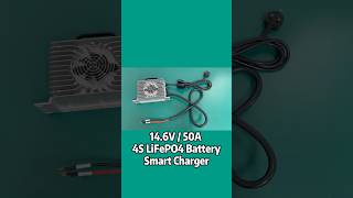 146V 50A 4S LiFePO4 Battery Charger batterycharger diy tech automobile cooler [upl. by Ahsikcin]