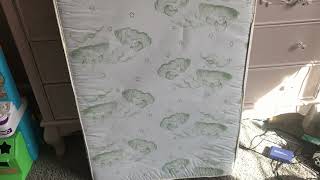 Dream On Me Twilight 5” 2in1 Breathable Toddler Bed Mattress Quick Review [upl. by Mcconaghy]