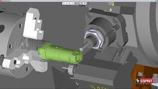 Setting Up a Lathe Turret in ESPRIT [upl. by Akemahs]