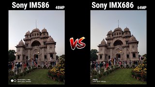 SONY IMX586 vs SONY IMX686 CAMERA COMPARISON  POCO X2 VS REDMI NOTE 7 PRO  HINDI  DATA DOCK [upl. by Yuu626]