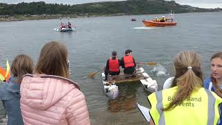 Burntisland Raft Race 2018 2 [upl. by Ayotna]