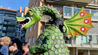 XLI Trobada de Gegants i Bestiari PLANTADA i CERCAVILA Fires Sant Narcís Girona 2022 Episodi nº 1 [upl. by Stevana221]