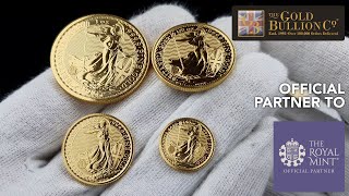 2022 Britannia Gold Coin Range  110oz 14oz 12oz 1oz and Blister [upl. by Atteloiv376]