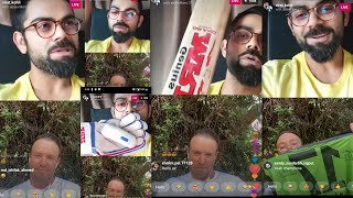 Virat Kohli amp Ab De Villiers Full Live Chat  24 April 2020  RCB IPL [upl. by Tychonn]