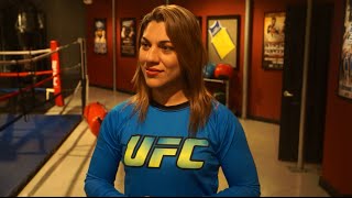 UFC 190 Bethe Corriea Talks The Ultimate Fighter Brazil 4 Semifinals [upl. by Trenton]