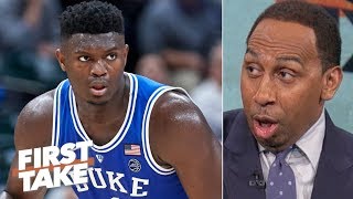 Stephen A on Dukes blowout win vs Kentucky quotMy Godquot  First Take [upl. by Denys]