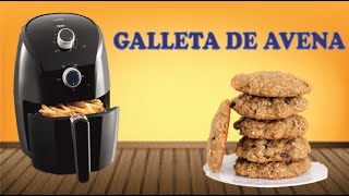 Cómo hacer deliciosa galletas de avena en AIRFRYER [upl. by Geaghan624]