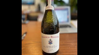 Chateau Beaucastel 2017 Chateauneuf du Pape Trophy Wine Review Wine Standards Series [upl. by Aikemehs102]