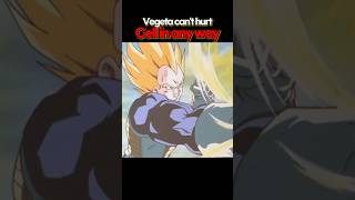 Vegeta can’t hurt Cell in any way  Dragon Ball Z [upl. by Phillie]