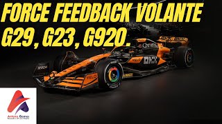 CONFIGURAÇÕES FORCE FEEDBACK G29 G23 G920 PARA OS F1 2024 2023 2022 2021 2020 PASSO A PASSO [upl. by Nesnej991]