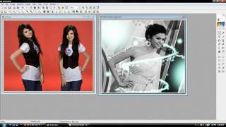 Photofiltre Tutorial  Dashed Border [upl. by Karlyn]