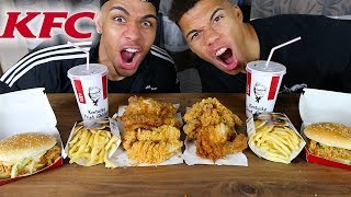 KFC MENÜ CHALLENGE   Kelvin und Marvin [upl. by Ostler]