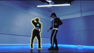 Dancing w CHRIS BROWN SPECIAL EFFECTS  Adam Sevani x Larsen Thompson [upl. by Aryan]