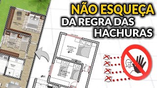 COMO COLOCAR HACHURA NO AUTOCAD SHORTS [upl. by Akiram226]