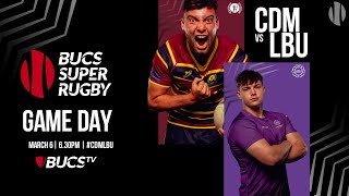 Cardiff Met vs Leeds Beckett  LIVE BUCS Super Rugby [upl. by Longwood799]